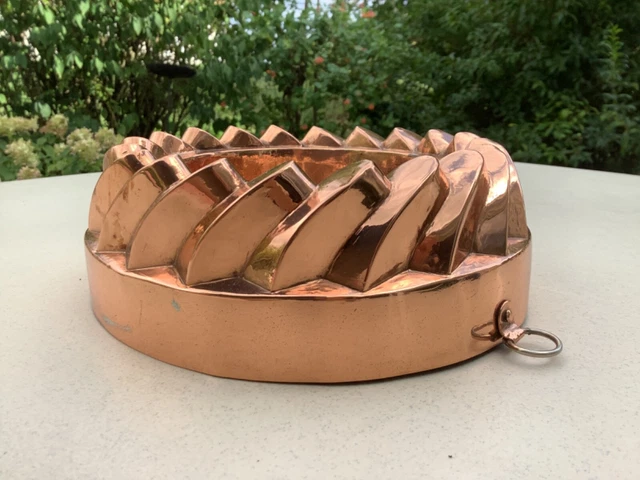 RARE MOULE ANCIEN à Patisserie en cuivre EUR 25,00 - FR